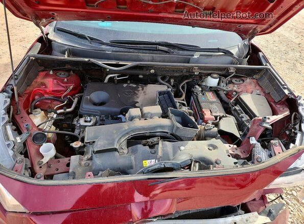 2T3F1RFV2PW369740 2023 TOYOTA LE Red Engine compartment view