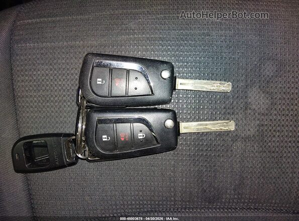 2T3F1RFV5KW048106 2019 TOYOTA LE Gray Առջևի վահանակի տեսք
