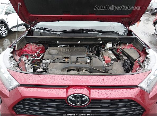 2T3F1RFV7NW272031 2022 TOYOTA LE Maroon Rear view