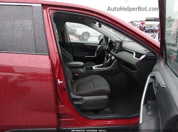 2T3F1RFV7NW272031 2022 TOYOTA LE Maroon Front interior view