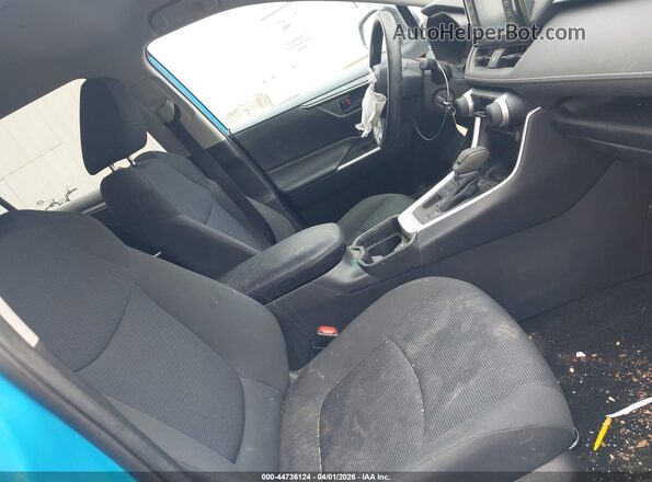 2T3F1RFV8KC057397 2019 TOYOTA LE Blue Front interior view