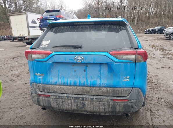2T3F1RFV8KC057397 2019 TOYOTA LE Blue 