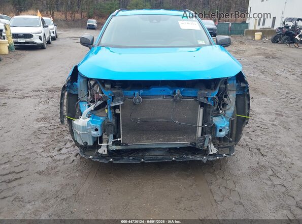 2T3F1RFV8KC057397 2019 TOYOTA LE Blue Instrument cluster view