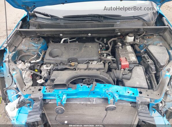 2T3F1RFV8KC057397 2019 TOYOTA LE Blue Rear view