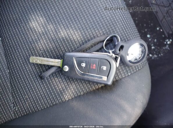 2T3F1RFV8RC410909 2024 TOYOTA LE Black Առջևի վահանակի տեսք