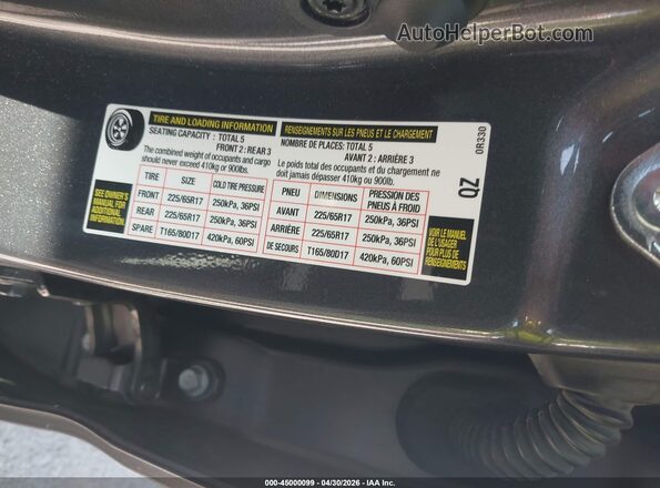 2T3F1RFV9RW457297 2024 TOYOTA LE Gray Vista del compartimento del motor