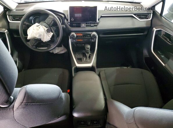 2T3F1RFV9SW601971 2025 TOYOTA RAV Black Dashboard view