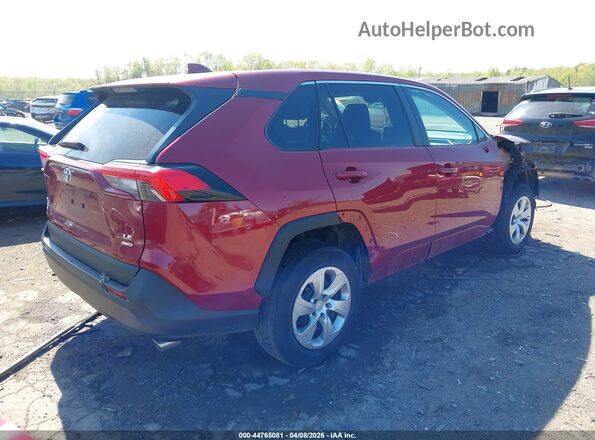 2T3G1RFV5PW335702 2023 TOYOTA LE Red Հետևի աջ