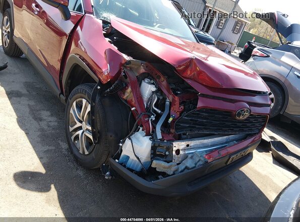 2T3G1RFV6MC140950 2021 TOYOTA LE Red 