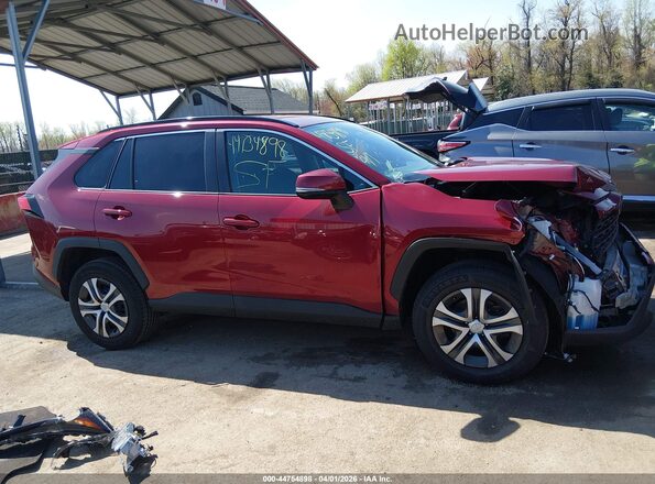 2T3G1RFV6MC140950 2021 TOYOTA LE Red 