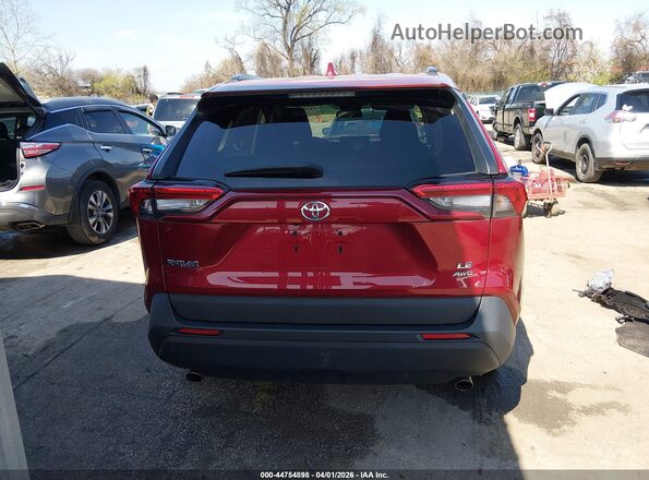 2T3G1RFV6MC140950 2021 TOYOTA LE Red 