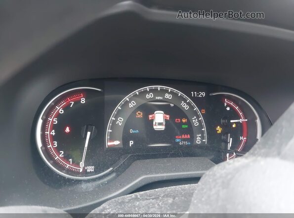2T3G1RFV8SC570928 2025 TOYOTA LE White Widok tylnych siedzeń