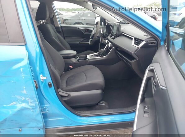 2T3H1RFV2KC008723 2019 TOYOTA LE Blue Front interior view