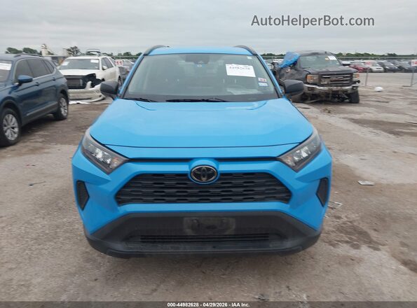 2T3H1RFV2KC008723 2019 TOYOTA LE Blue Instrument cluster view