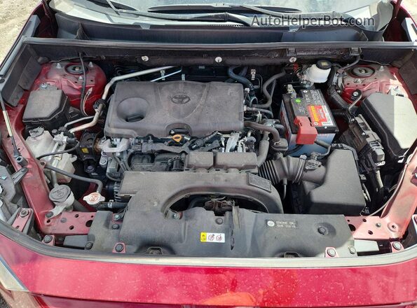 2T3H1RFV3KW046508 2019 TOYOTA LE Red Rear interior view