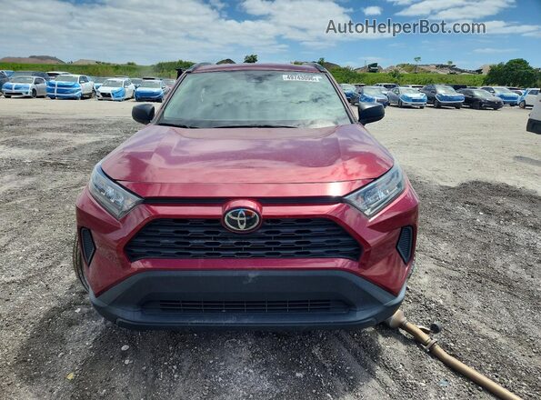 2T3H1RFV3KW046508 2019 TOYOTA LE Red Front view