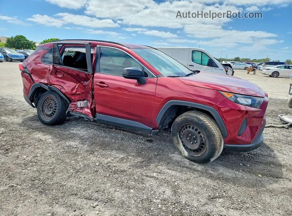 2T3H1RFV3KW046508 2019 TOYOTA LE Red Front right