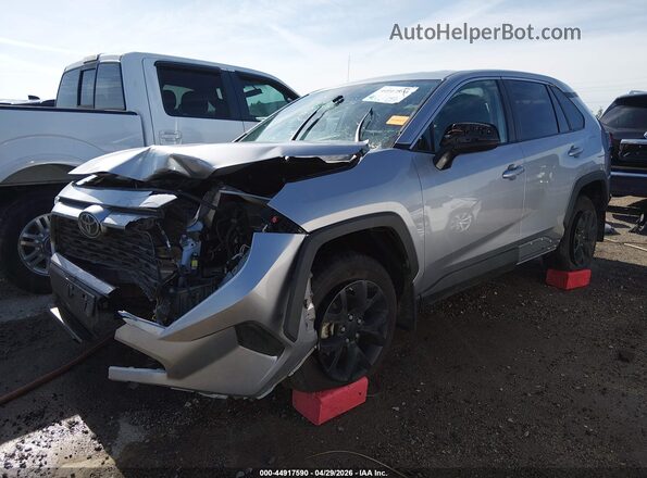 2T3H1RFV4RC282810 2024 TOYOTA LE Silver წინა მარცხენა ხედი სამი მეოთხედიდან