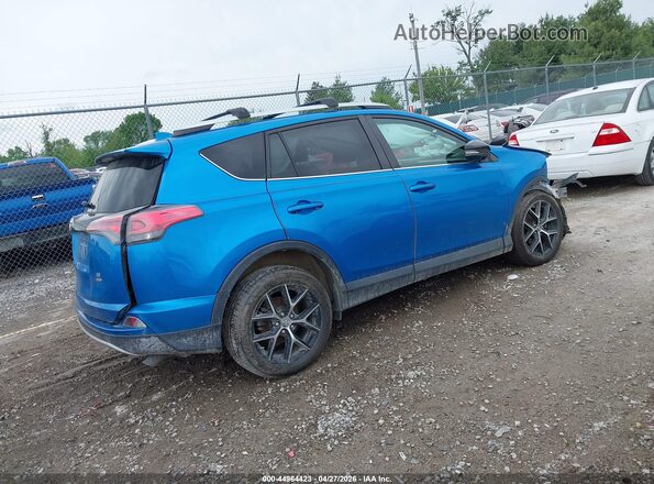 2T3JFREV4GW450445 2016 TOYOTA RAV4 Blue Задня права чверть