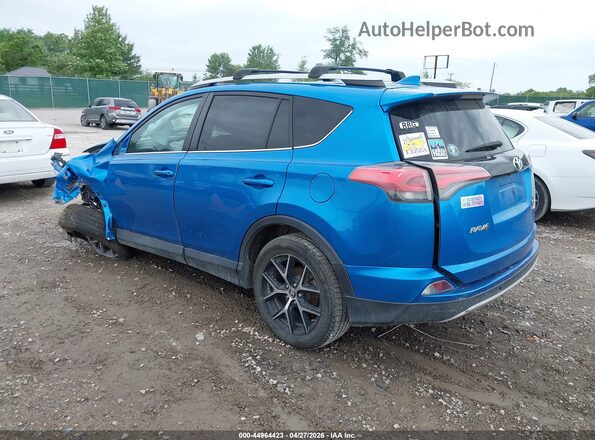 2T3JFREV4GW450445 2016 TOYOTA RAV4 Blue Задня ліва чверть