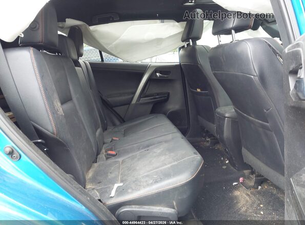 2T3JFREV4GW450445 2016 TOYOTA RAV4 Blue Вид наклейки з VIN-кодом
