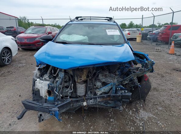 2T3JFREV4GW450445 2016 TOYOTA RAV4 Blue Вид панелі приладів