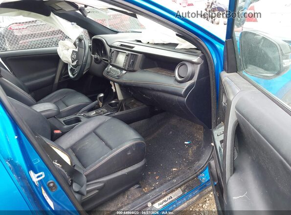 2T3JFREV4GW450445 2016 TOYOTA RAV4 Blue Вид салону спереду