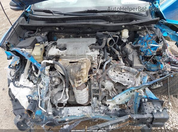 2T3JFREV4GW450445 2016 TOYOTA RAV4 Blue Вид ззаду