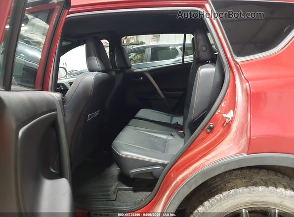 2T3JFREV6GW433890 2016 TOYOTA RAV4 Maroon VIN კოდის სტიკერის ხედი