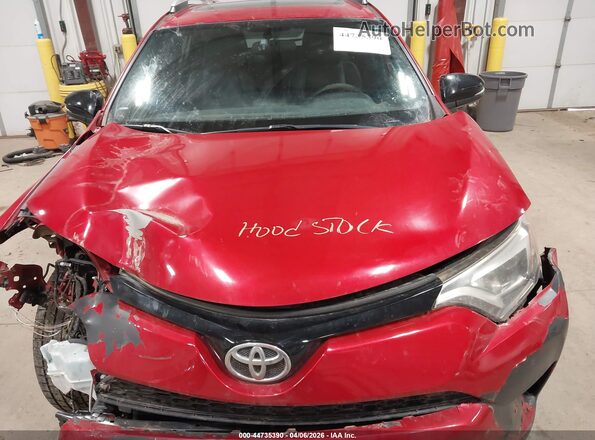2T3JFREV6GW433890 2016 TOYOTA RAV4 Maroon უკანა ხედი