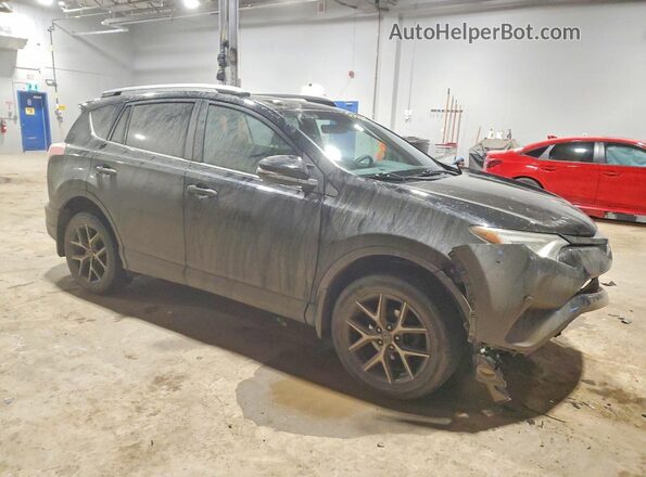 2T3JFREVXJW780503 2018 TOYOTA RAV4 Black Передня права чверть