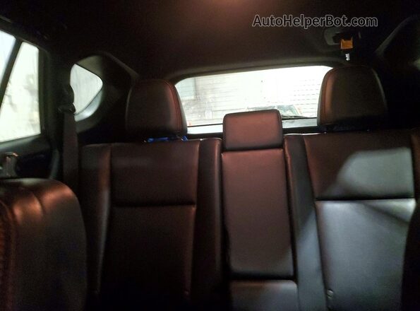 2T3JFREVXJW780503 2018 TOYOTA RAV4 Black Вид задніх сидінь