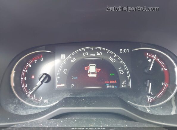 2T3K1RFV2SC322331 2025 TOYOTA LE Gray Widok tylnych siedzeń