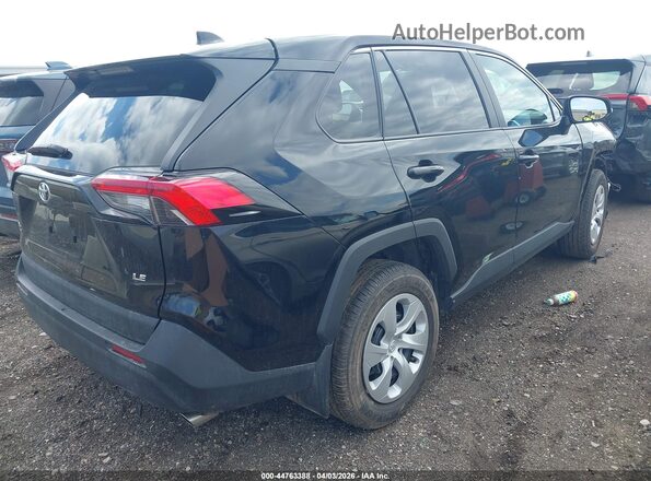 2T3K1RFV7SC359827 2025 TOYOTA LE Black Trasero derecho
