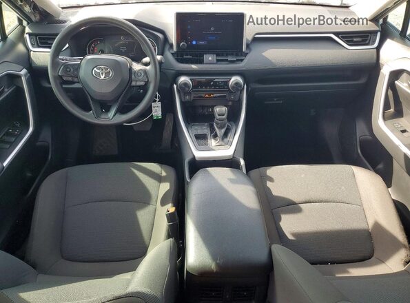 2T3K1RFVXSC333240 2025 TOYOTA RAV White Առջևի վահանակի տեսք