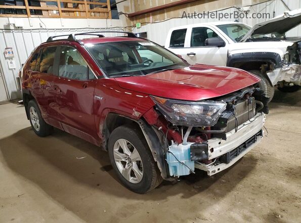 2T3MWRFV7KW014810 2019 TOYOTA LE Burgundy Առջևի աջ