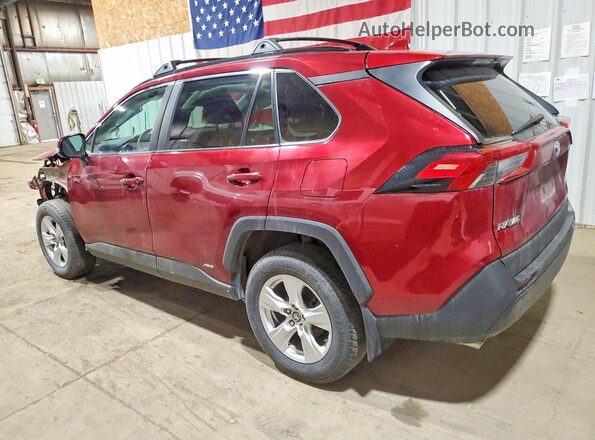 2T3MWRFV7KW014810 2019 TOYOTA LE Burgundy Հետևի ձախ