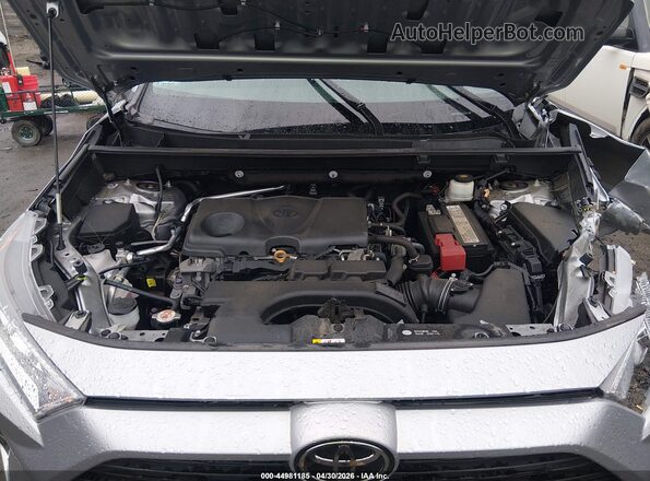 2T3P1RFV0KC025015 2019 TOYOTA LE Silver Widok z tyłu