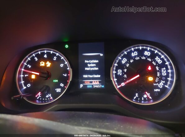 2T3P1RFV2MW241823 2021 TOYOTA LE Red Հետևի նստատեղերի տեսք