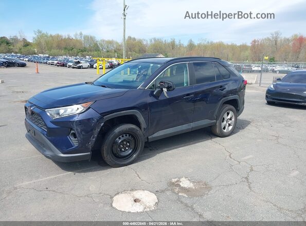2T3P1RFV9KC007807 2019 TOYOTA LE Blue Front left