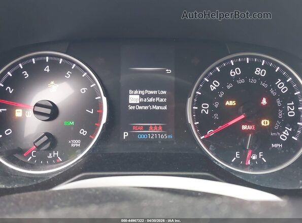 2T3P1RFV9LC075221 2020 TOYOTA LE White უკანა სავარძლების ხედი