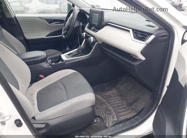 2T3P1RFV9LC075221 2020 TOYOTA LE White წინა სალონის ხედი