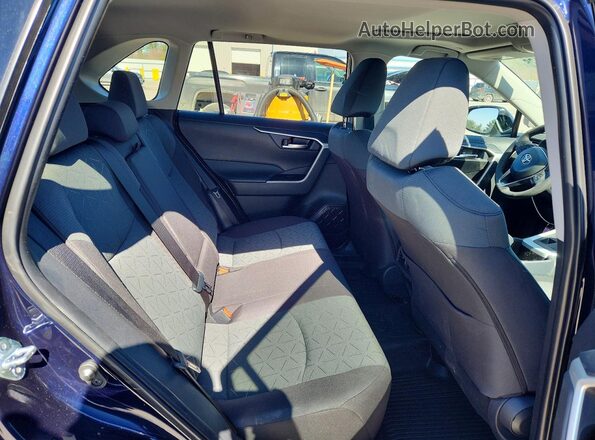 2T3P1RFV9SW631153 2025 TOYOTA RAV Blue Rear seats view