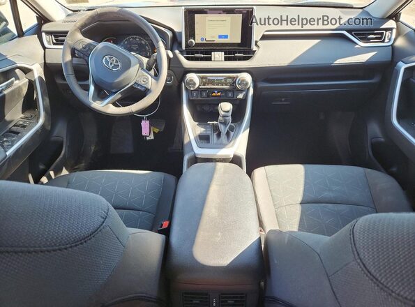 2T3P1RFV9SW631153 2025 TOYOTA RAV Blue Dashboard view
