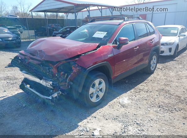 2T3R6RFV7MW014301 2021 TOYOTA LE Red Vista tres cuartos delantera izquierda