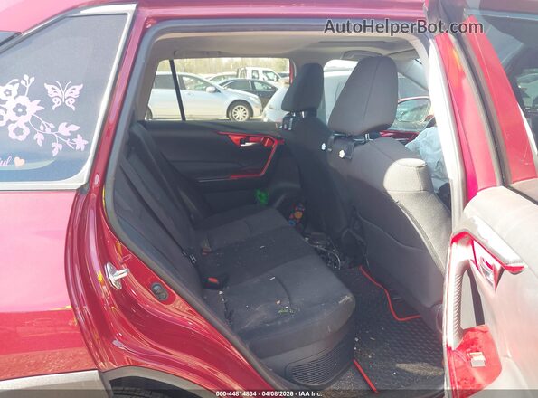 2T3R6RFV7MW014301 2021 TOYOTA LE Red Vista de la etiqueta del VIN
