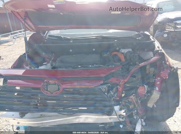 2T3R6RFV7MW014301 2021 TOYOTA LE Red Vista trasera
