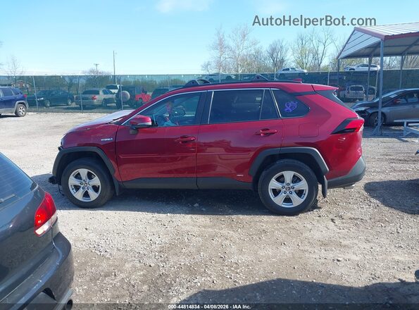 2T3R6RFV7MW014301 2021 TOYOTA LE Red 
