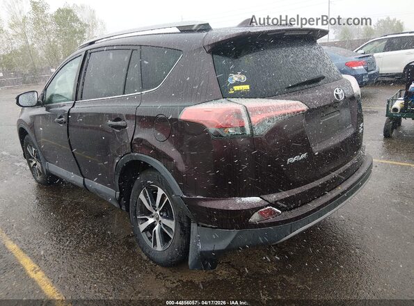2T3RFREV2JW807020 2018 TOYOTA LE Purple Հետևի ձախ