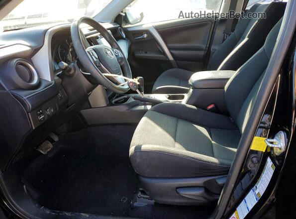 2T3RFREV4HW649970 2017 TOYOTA LE Black Widok wnętrza z przodu